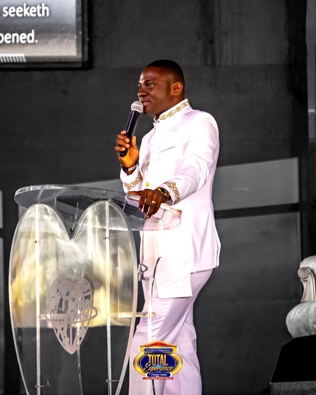 Pastor Isaac ministering